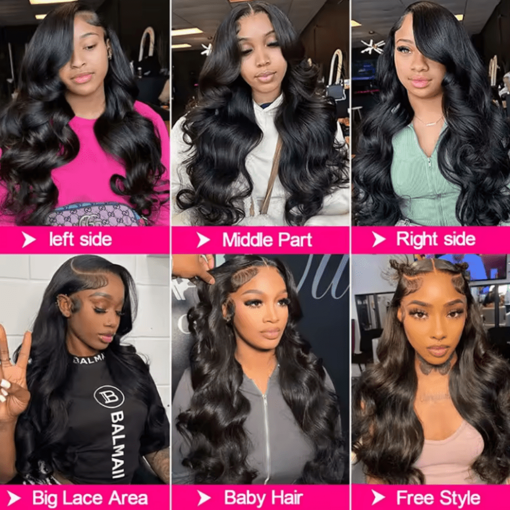 Purebeauty™ Body Wave Lace Front Wig – 100% Human Hair (Price varies by length & density) - PureBeauty