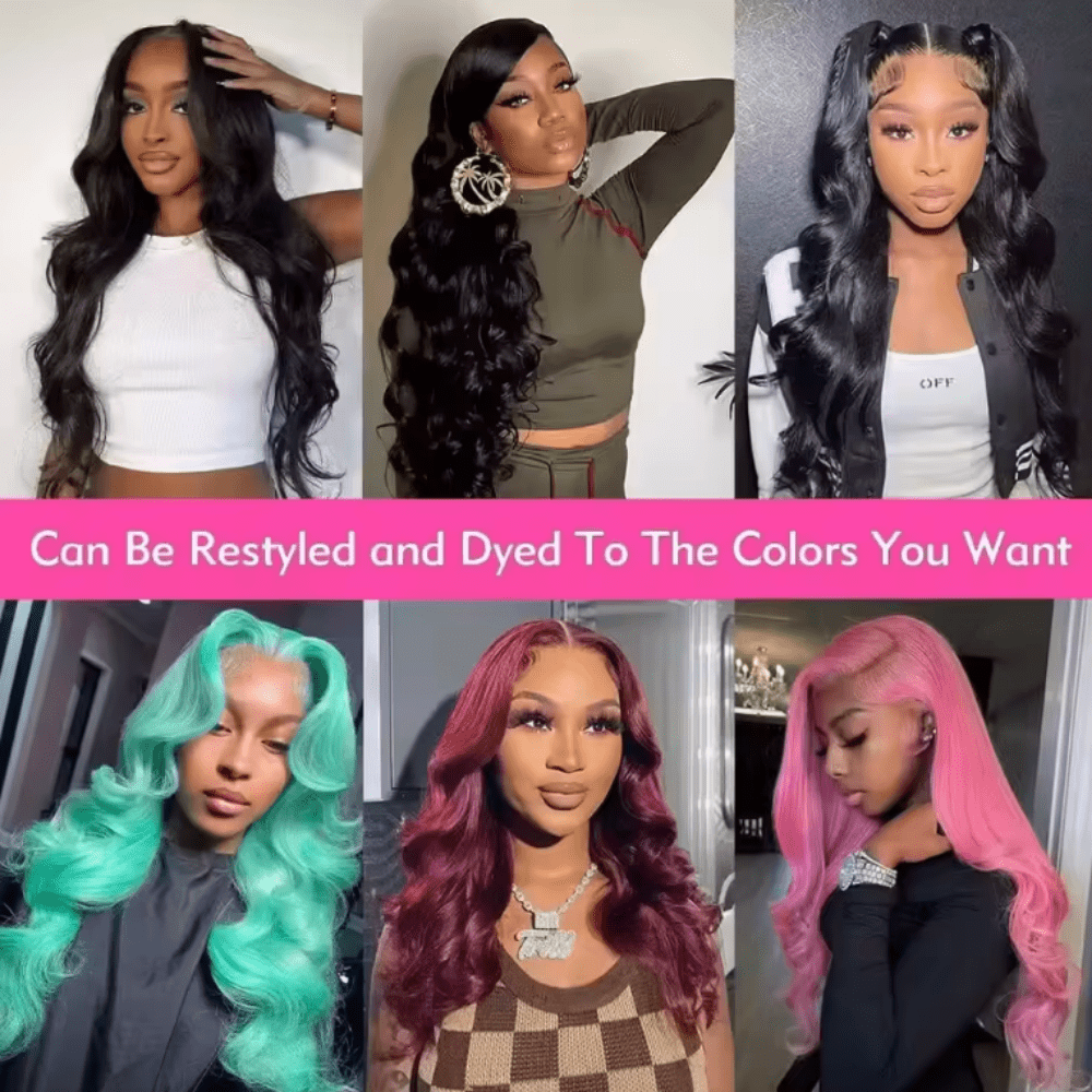 Purebeauty™ Body Wave Lace Front Wig – 100% Human Hair (Price varies by length & density) - PureBeauty