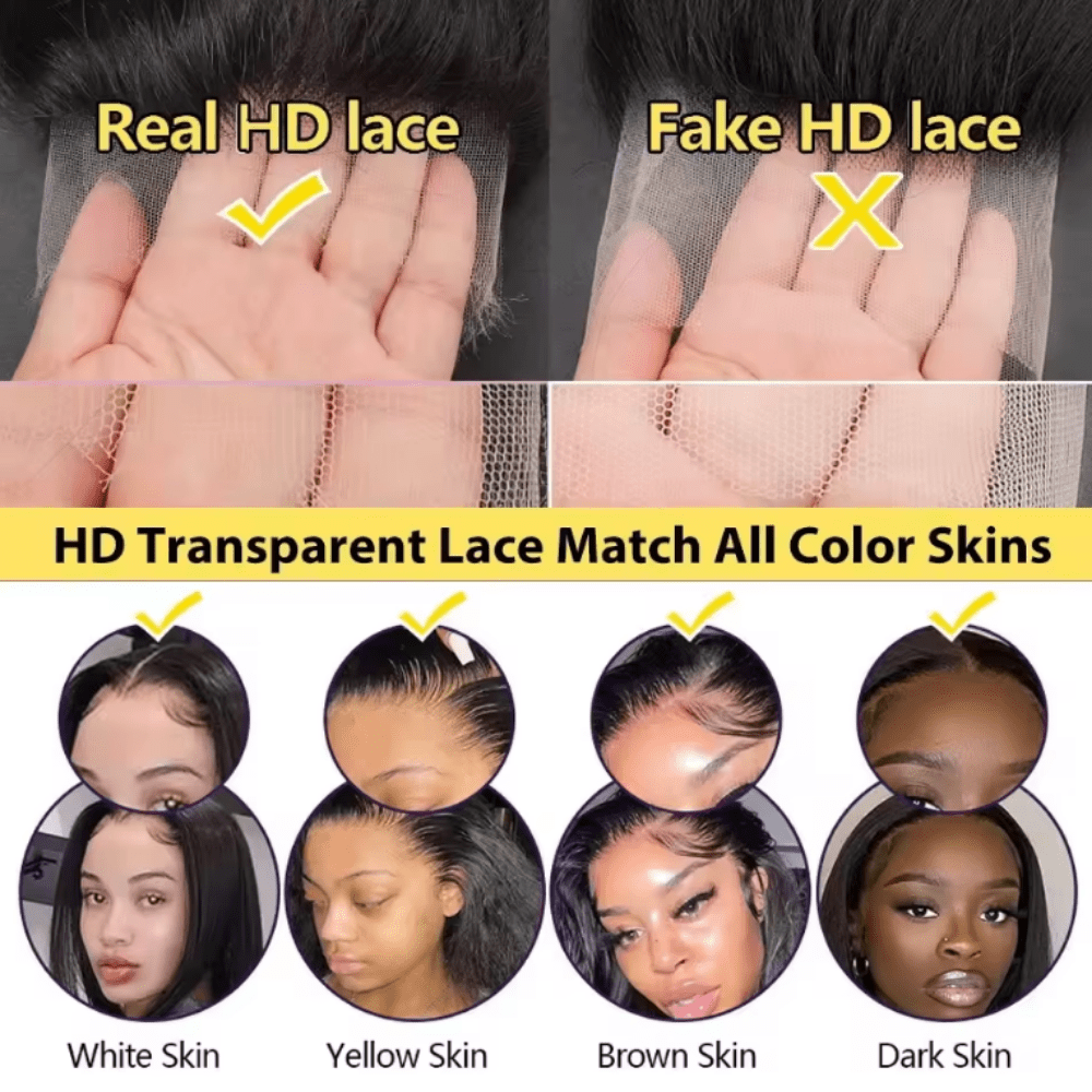 Purebeauty™ Body Wave Lace Front Wig – 100% Human Hair (Price varies by length & density) - PureBeauty